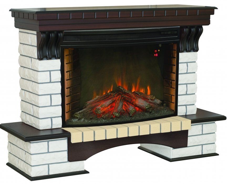 Каминокомплект RealFlame Country 33 AO с очагом Firespace 33 S IR