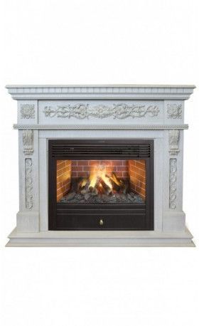 Каминокомплект RealFlame Estella 25,5/26 WT с очагом 3D Novara