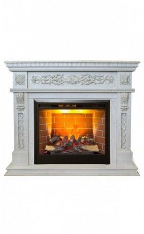 Каминокомплект RealFlame Estella 25,5/26 WT с очагом 3D Prometheus 26