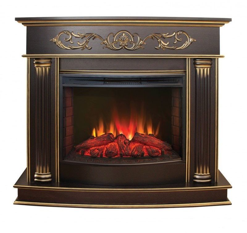 Каминокомплект RealFlame Milano 25/25,5 DN с очагом Sparta 25,5 LED