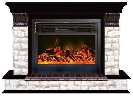 Каминокомплект Glenrich Панорама 28 (Newflame)