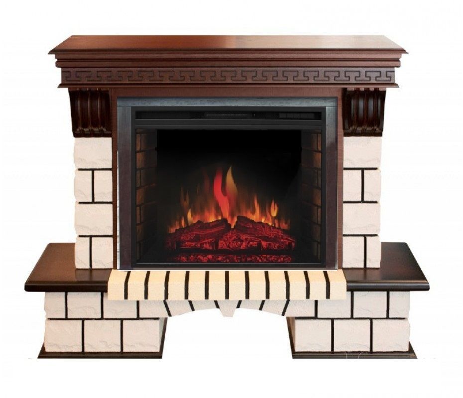 Каминокомплект RealFlame Stone new 26/HL с очагом Epsilon 26 S IR