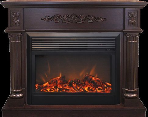 Каминокомплект RealFlame Silvia 26 AO с очагом MoonBlaze LUX Black