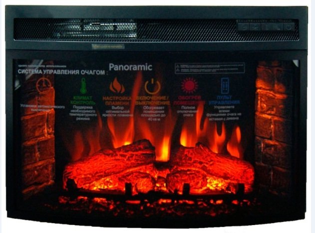 Очаг Interflame Panoramic 08 25 LED FX