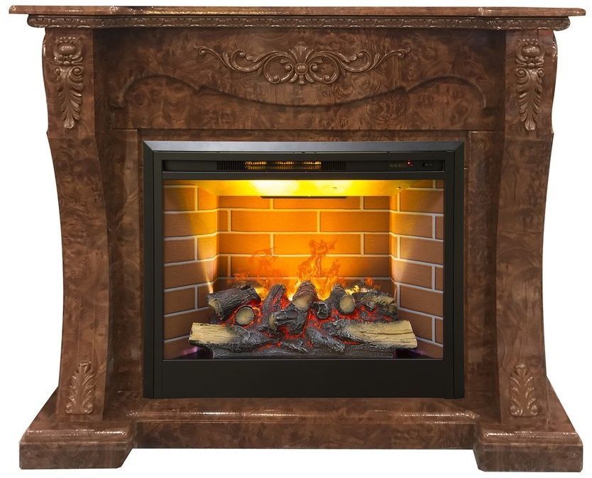 Каминокомплект RealFlame Olivia 25,5/26 AO с очагом 3D Prometheus 26