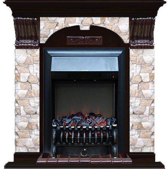 Каминокомплект Glenrich Арочный Арбат (Fobos)