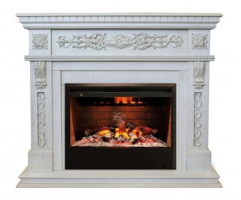 Каминокомплект RealFlame Estella 25,5/26 WT с очагом 3D Helios 26