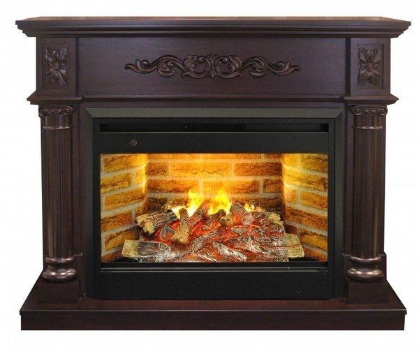 Каминокомплект RealFlame Silvia 26 AO с очагом 3D Prometheus 26