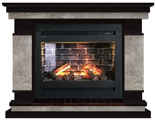 Каминокомплект Glenrich Лорд Rumba 3D Марсель