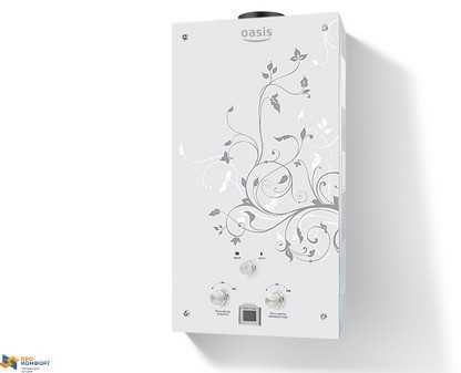 Водонагреватель проточный газовый Oasis Glass 20ZG