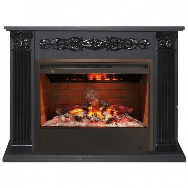 Каминокомплект RealFlame Milton 25,5/26 DN с очагом 3D Helios 26