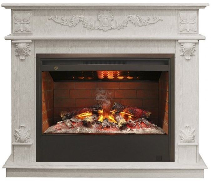 Каминокомплект RealFlame Philadelphia 25,5/26 WT с очагом 3D Helios 26