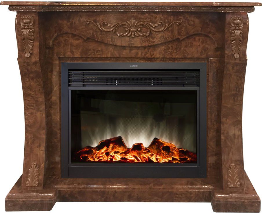 Каминокомплект RealFlame Olivia 25,5/26 AO с очагом MoonBlaze LUX Black