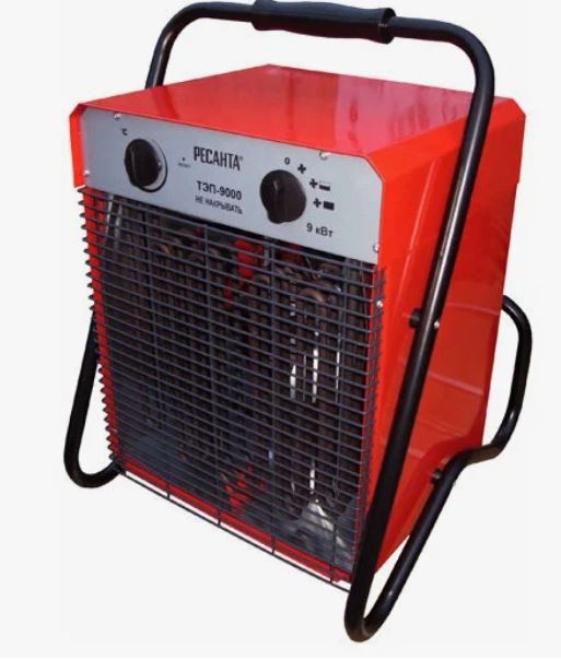 Тепловая электрическая пушка ТЭП-9000