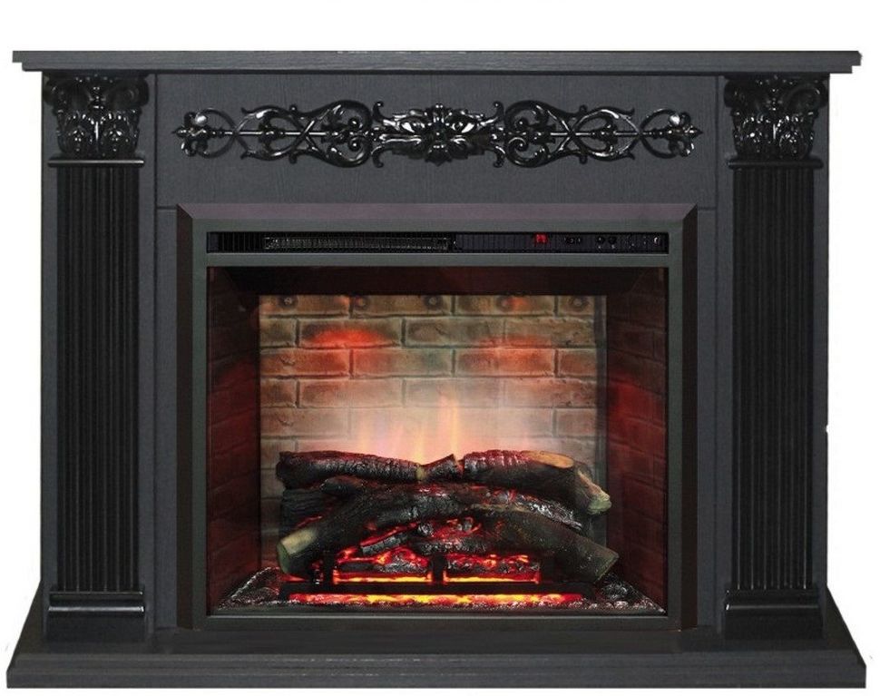 Каминокомплект RealFlame Milton 25,5/26 DN с очагом 3D Leeds 26