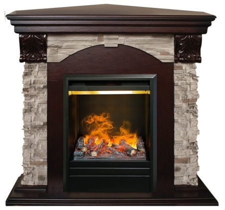 Каминокомплект RealFlame Dublin ROCK Corner STD/EUG AO с очагом 3D Olympic