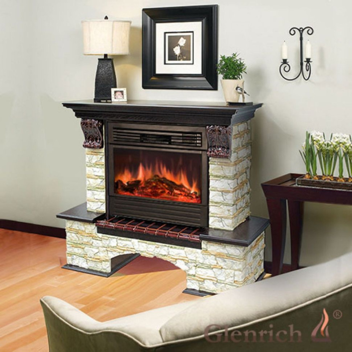 Каминокомплект Glenrich Бостон S23