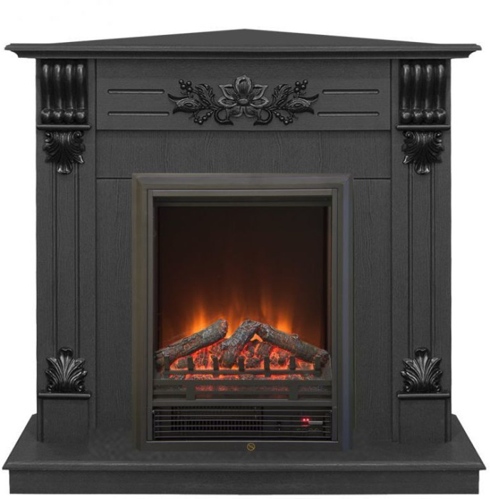 Каминокомплект RealFlame Ottawa corner STD/EUG DN с очагом Eugene