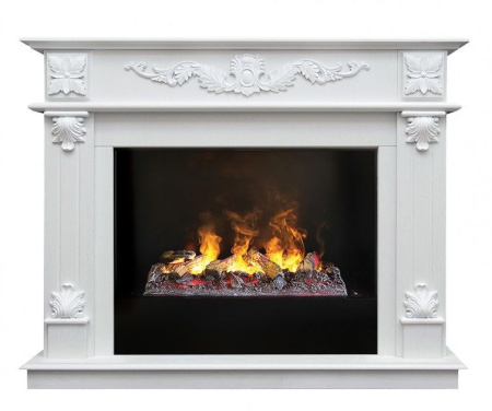 Каминокомплект RealFlame Philadelphia 25,5/26 WT 3D Cassette 630 + Black вставка