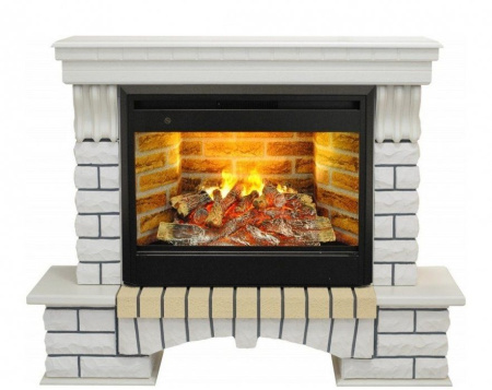 Каминокомплект RealFlame Country 26 WT с очагом 3D Prometheus 26