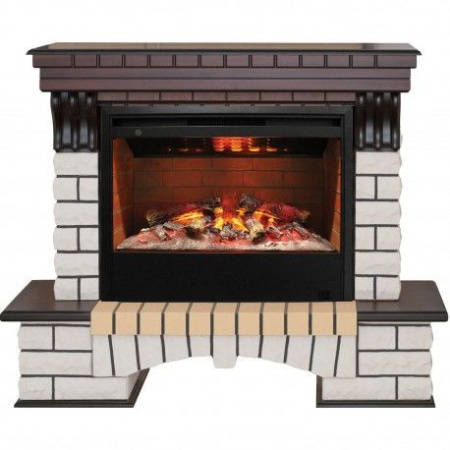 Каминокомплект RealFlame Country 26 AO с очагом 3D Helios 26