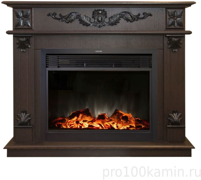 Каминокомплект RealFlame Philadelphia 25,5/26 DN с очагом MoonBlaze LUX Black