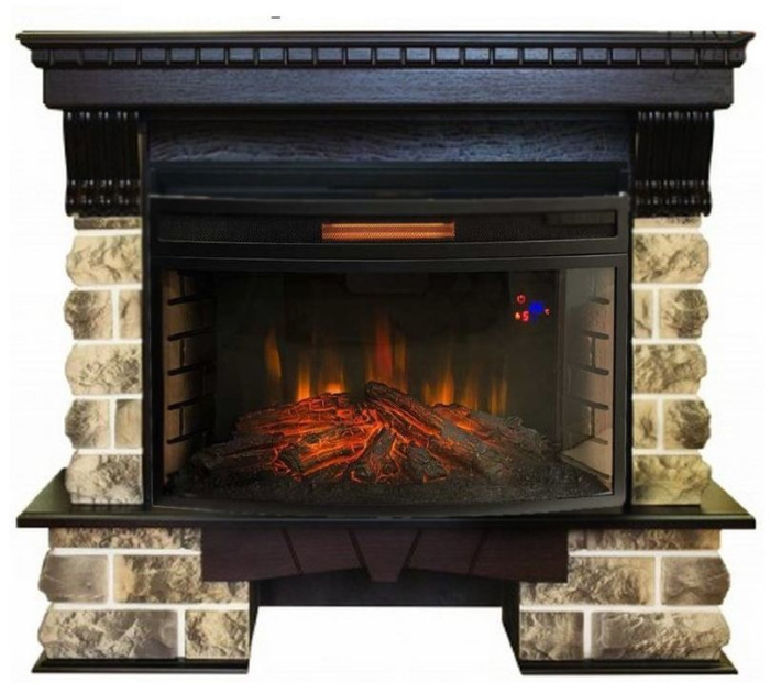 Каминокомплект RealFlame Kansas 33 AO с очагом Firespace 33W S IR