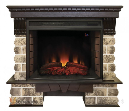 Каминокомплект RealFlame Kansas 33 AO с очагом Firespace 33 S IR