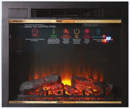 Очаг Interflame Sirius 30 LED FX Brass