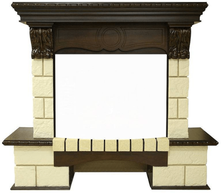 Портал угловой Royal Flame Pierre Luxe (1040х1190х870 (К:721))
