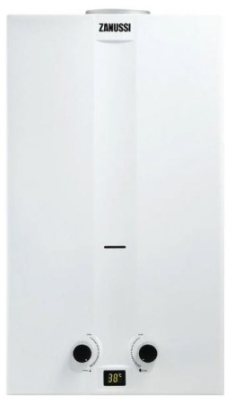 Газовый проточный водонагреватель Zanussi GWH 10 Fonte Glass Fregio