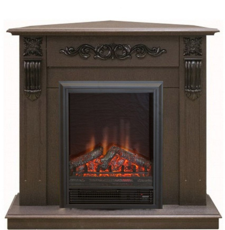 Каминокомплект RealFlame Dominica Corner STD/EUG DN с очагом Eugene