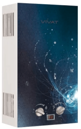 Проточный газовый водонагреватель VIVAT GLS 20-10 U NG