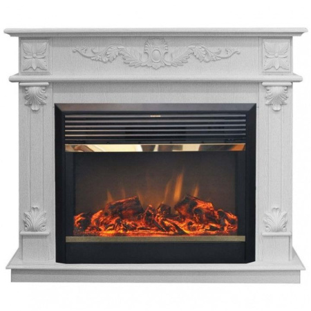 Каминокомплект RealFlame Philadelphia 25,5/26 WT с очагом MoonBlaze LUX Brass