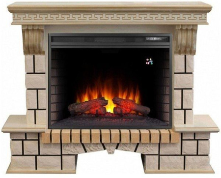 Каминокомплект RealFlame Stone new 26 WTG с очагом Epsilon 26 S IR