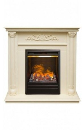 Каминокомплект RealFlame Torino STD/EUG WT с очагом 3D Olympic