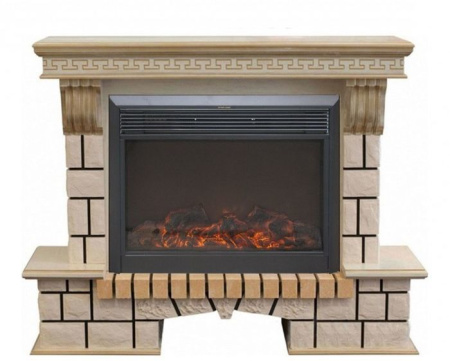 Каминокомплект RealFlame Stone new 26 WTG с очагом Moonblaze Deluxe