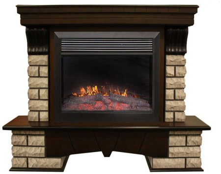 Каминокомплект RealFlame Country Rock 26 с очагом Moonblaze Deluxe