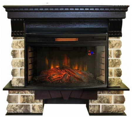 Каминокомплект RealFlame Kansas 33 AO с очагом Firespace 33W S IR