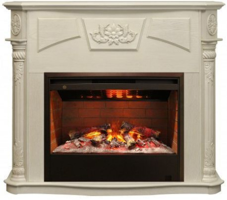Каминокомплект RealFlame Sofie 26 WT с очагом 3D Helios 26