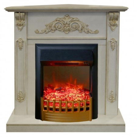 Каминокомплект RealFlame Anita corner STD/EUG WTG с очагом Rimini
