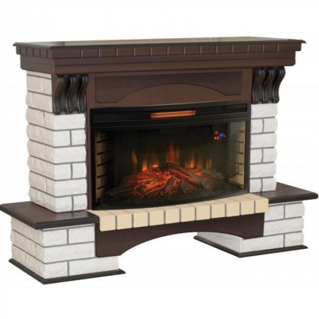 Каминокомплект RealFlame Country 33 AO с очагом Firespace 33W S IR