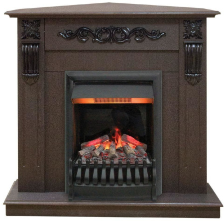 Каминокомплект RealFlame Dominica Corner STD/EUG DN с очагом 3D Oregan