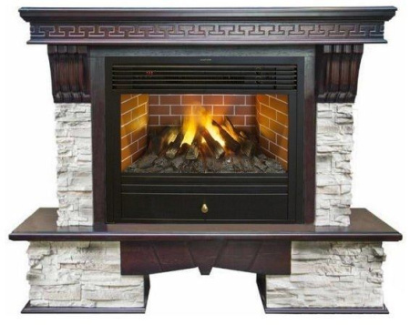 Каминокомплект RealFlame Rockland 26/HL AO с очагом 3D Novara