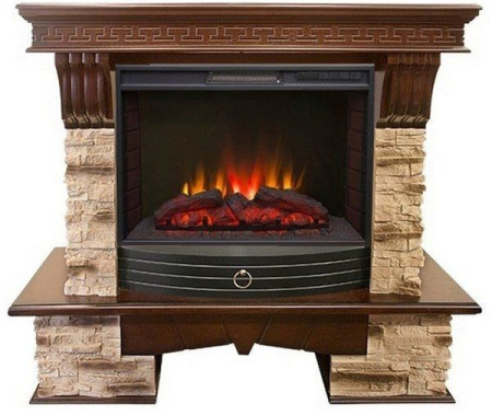 Каминокомплект RealFlame Rockland 25/25,5 с очагом Sparta 25,5 LED