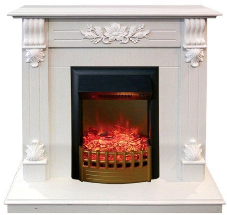 Каминокомплект RealFlame Ottawa STD/EUG WT с очагом Rimini