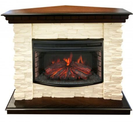 Каминокомплект RealFlame Elford Corner 25 с очагом Firefield 25 S IR