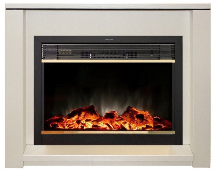 Каминокомплект RealFlame Skagen 25,5/26 WT с очагом MoonBlaze LUX Brass