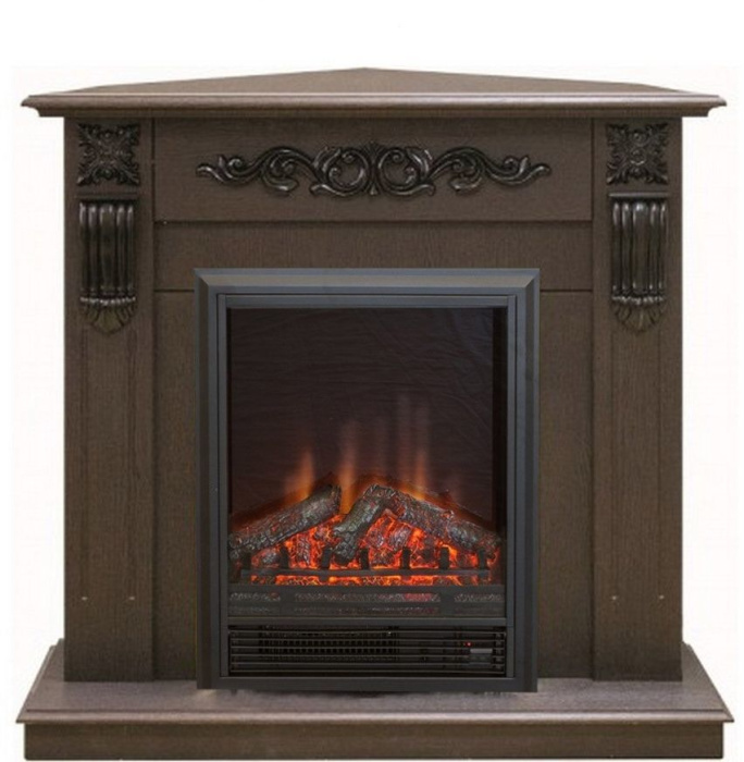 Каминокомплект RealFlame Dominica Corner STD/EUG DN с очагом Eugene