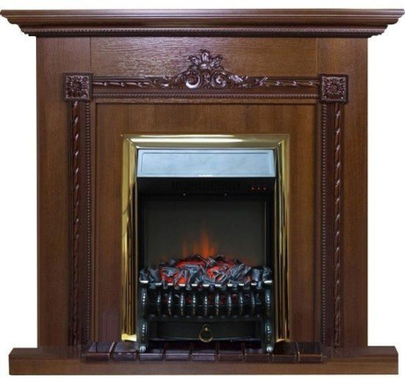 Каминокомплект Glenrich Шервуд Fobos brass